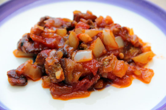 มะเขือเทศ ragout