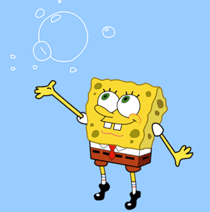 Sponge Bob - วีรบุรุษของการ์ตูนยอดนิยมและตลก