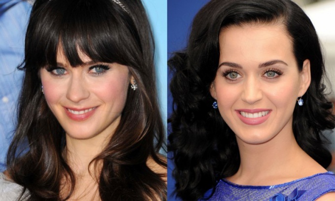 Zoe Deschanel และ Katy Perry